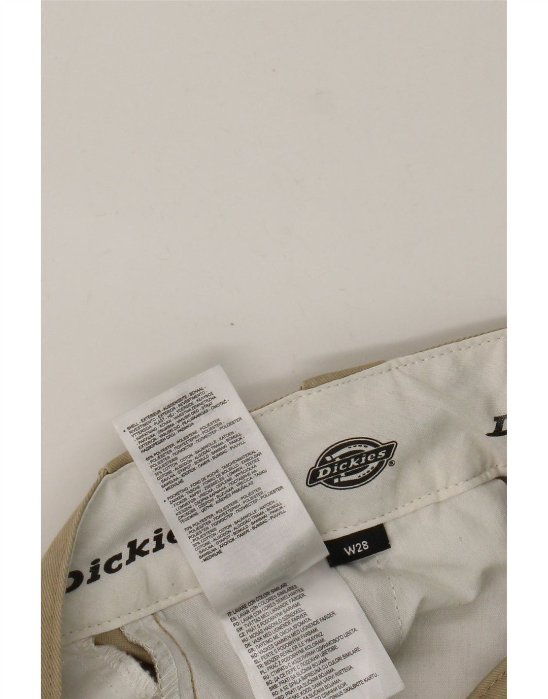 Dickies Straight Chino-bukser til mænd W28 L25 brun polyester