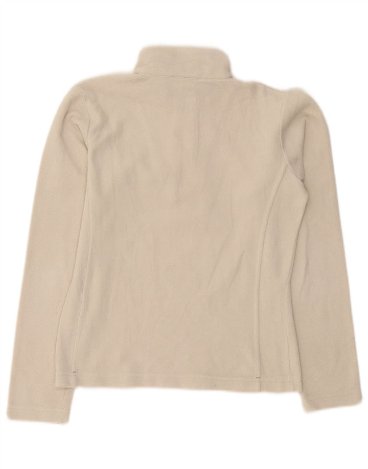 Champion Dame Fleece Jumper med lynlås i UK 10 Lille Beige Polyester