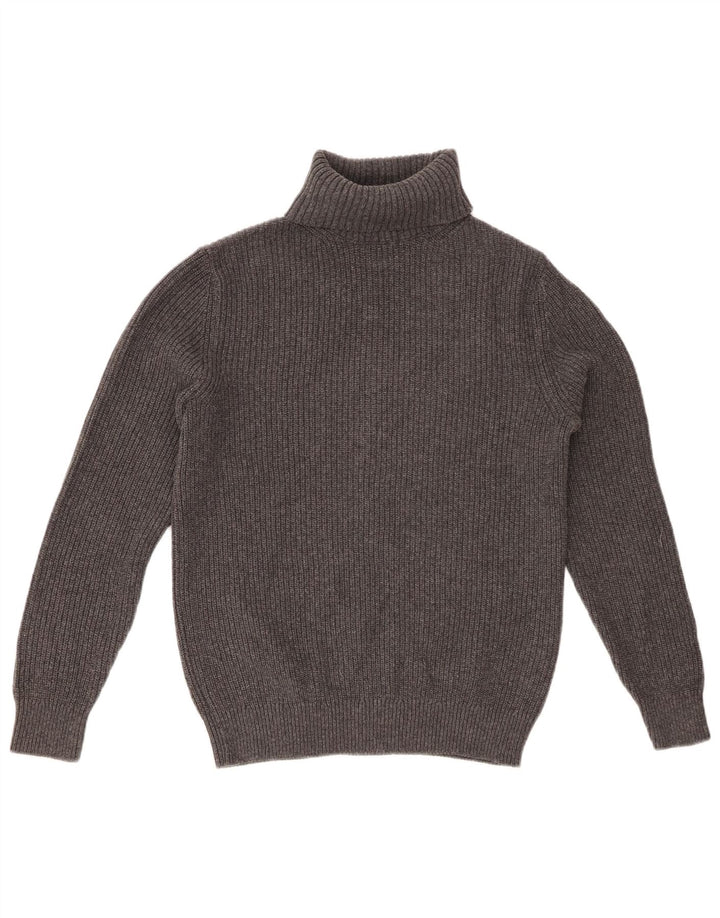 ESPRIT Dame Rullehals Sweater UK 10 Lille Grå Bomuld