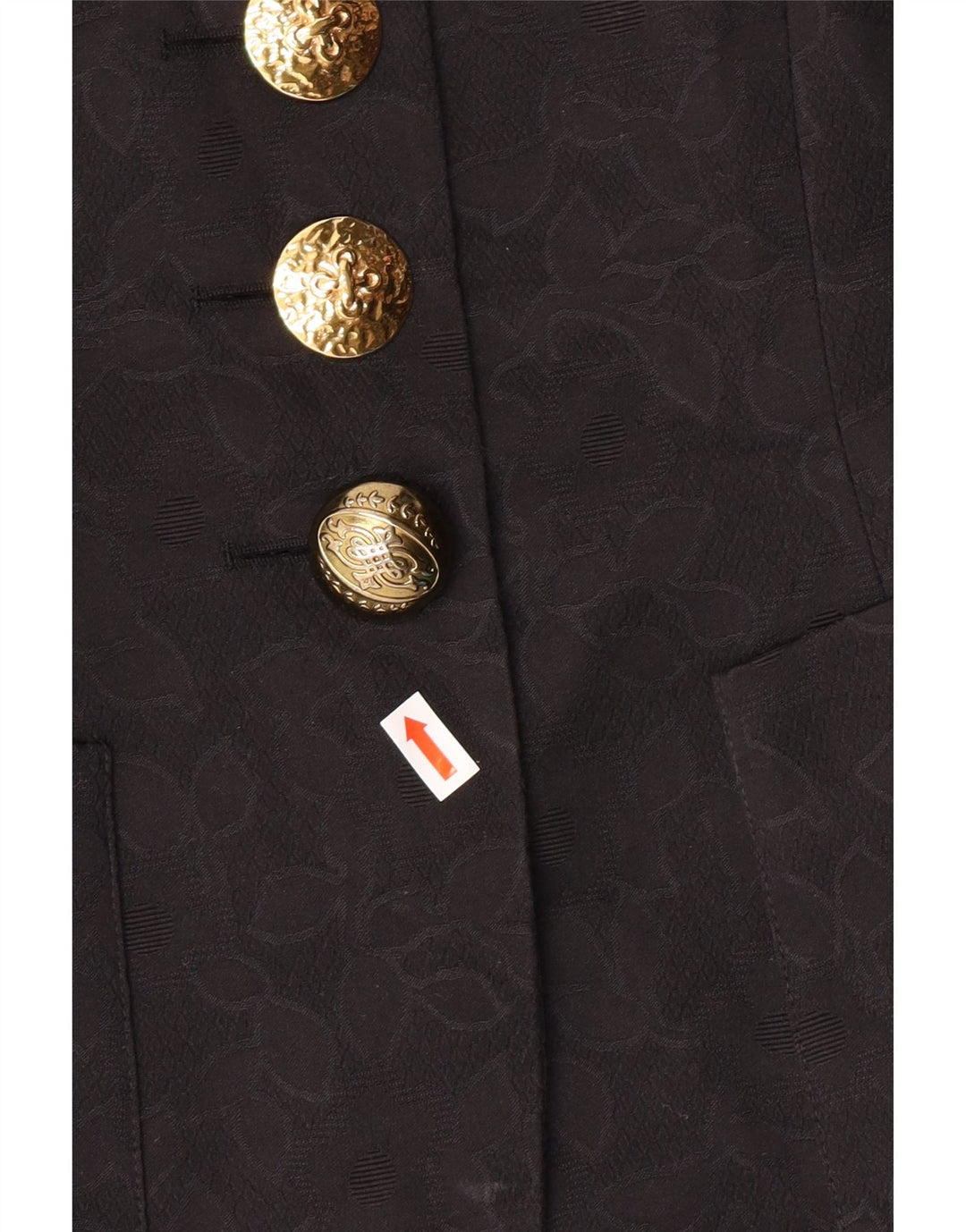 GUY LAROCHE Kortærmet blazerjakke til kvinder EU 42 Large Black Classic