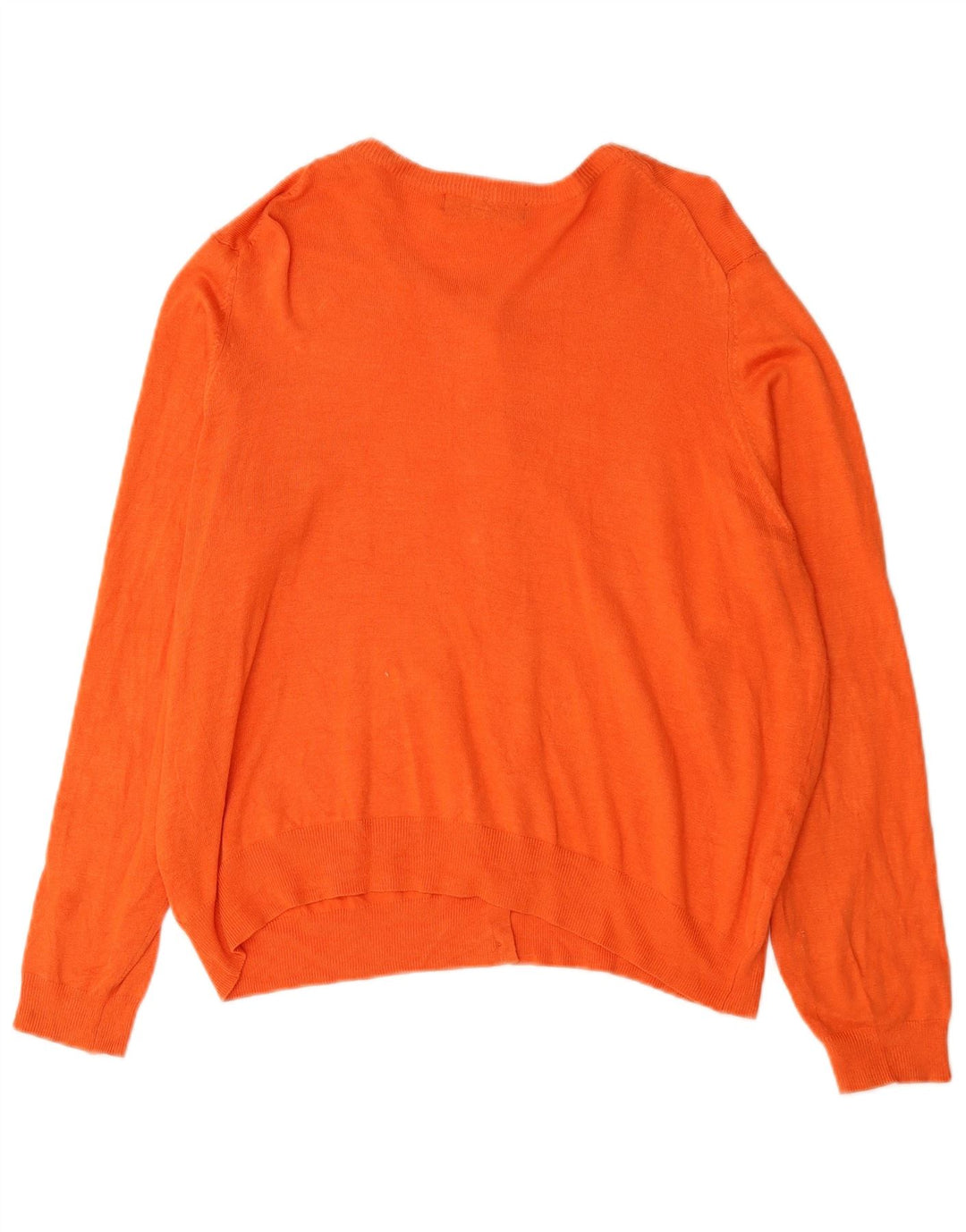 Marks & Spencer dame cardigan sweater UK 18 XL Orange