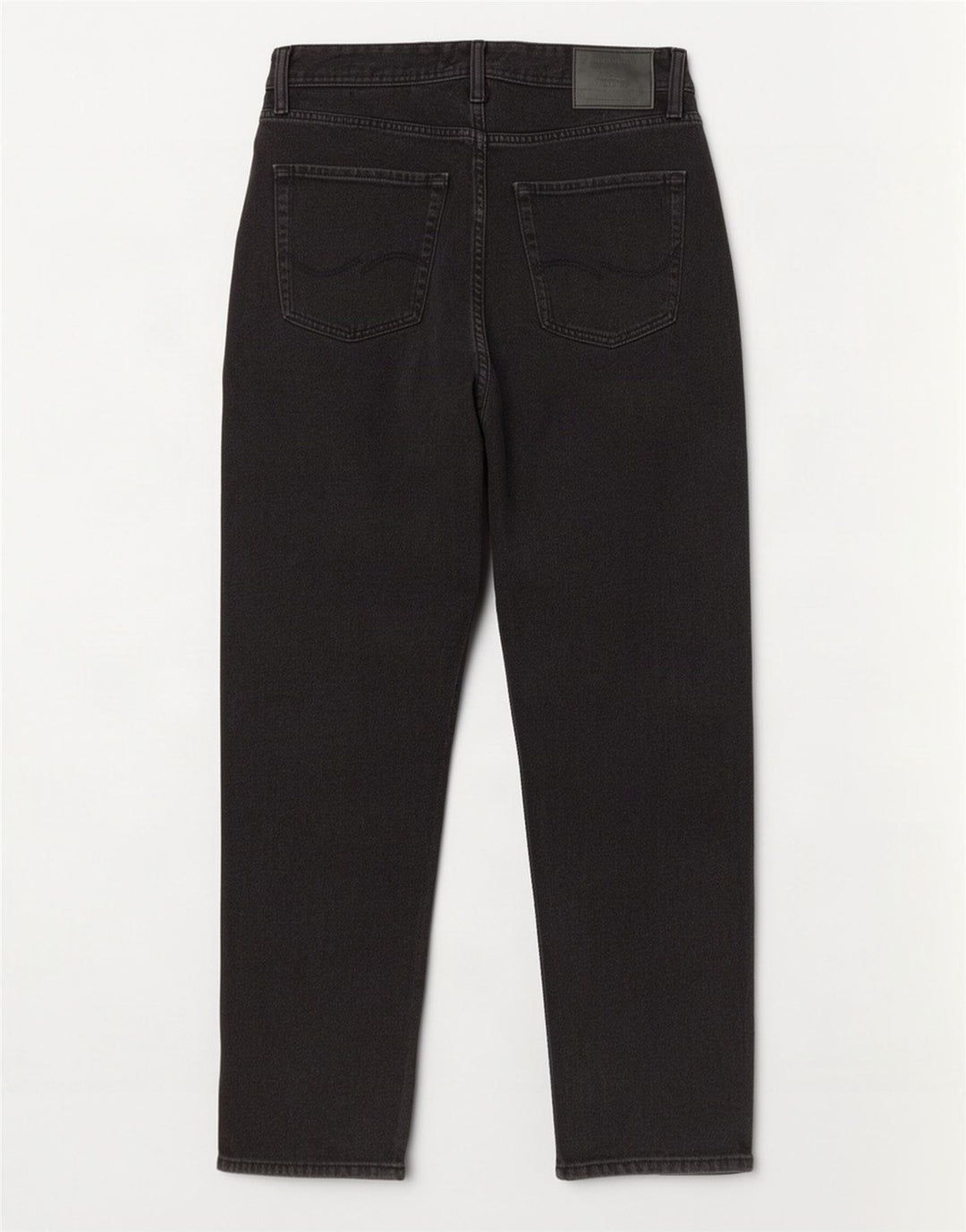 Jack & Jones Straight Jeans til mænd W32 L32 Sort bomuld