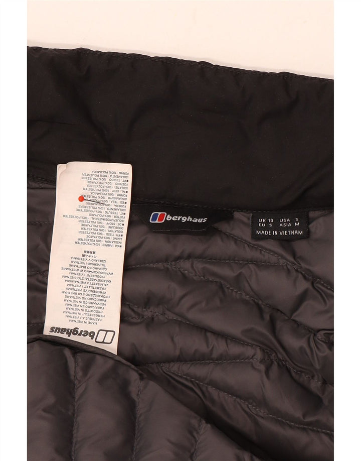 BERGHAUS Polstret jakke til kvinder UK 10 Lille sort polyester
