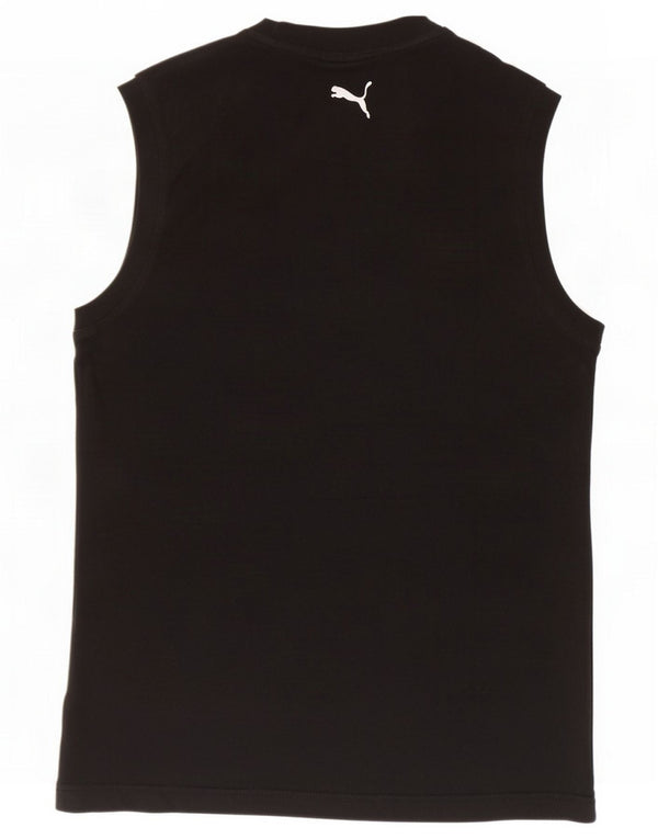 Puma Herre Grafisk Vest Top Small Black Cotton