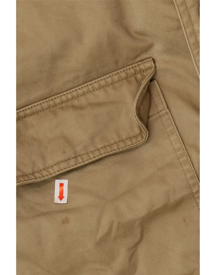 KARTEL Mens Utility Jacket UK 42 XL Beige Cotton
