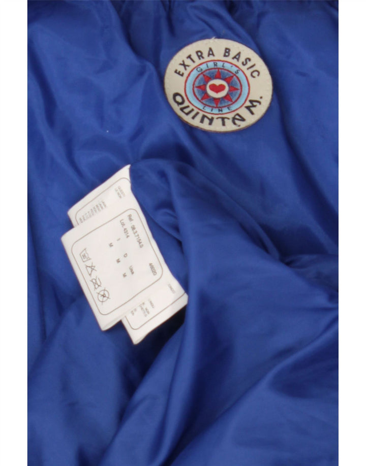 Vintage polstret herrejakke UK 38 Medium Black Polyester