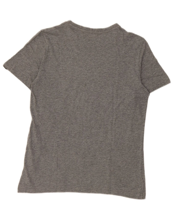 Puma Boys Grafisk T-Shirt Top 12-13 år Grå Flecked
