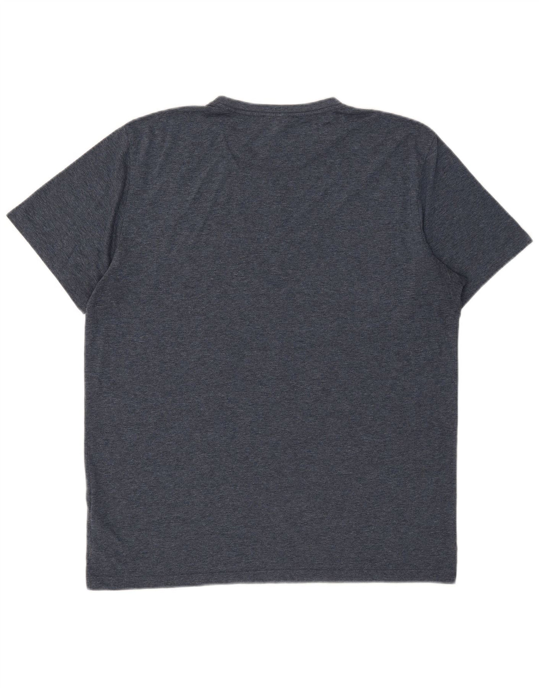 Reiss Herre T-Shirt Top 2XL Navy Blue Flecked Polyester