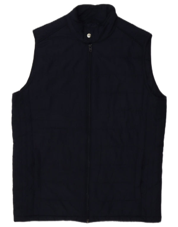 Jack & Jones Polstret Gilet til mænd UK 38 Medium Navy Blue