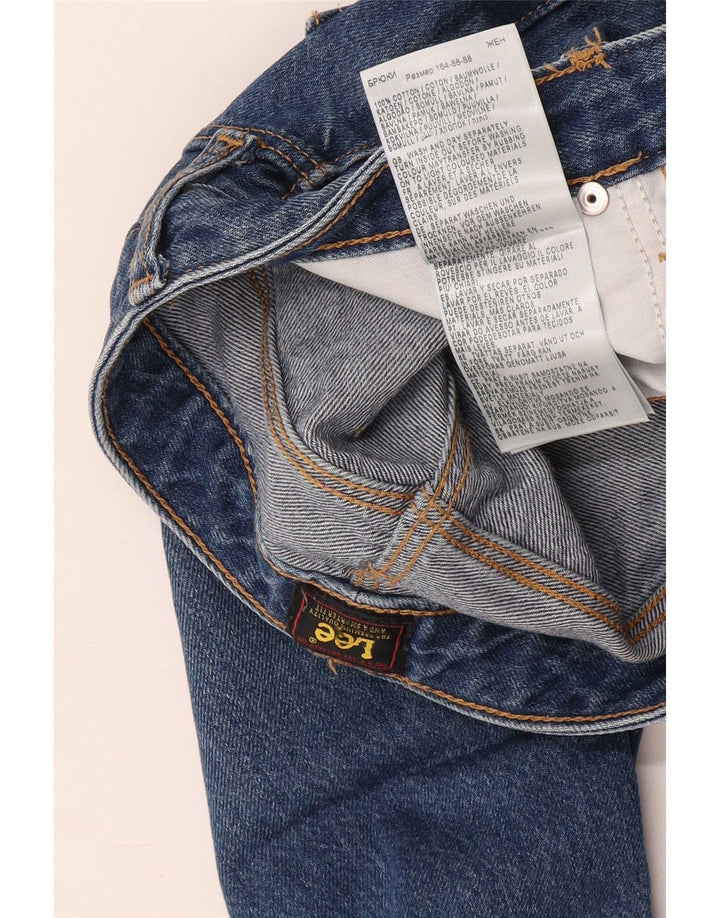 Lee Mens Carol Cropped Jeans W28 L25 Blå Bomuld