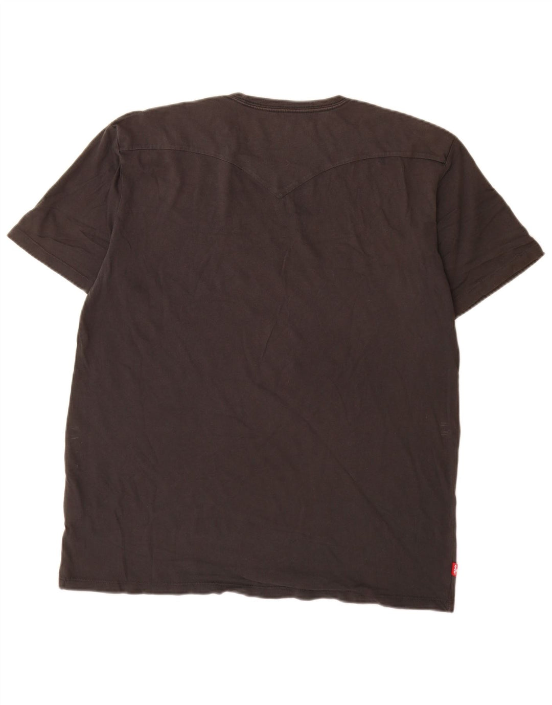 Levi's Herre grafisk T-shirt Top XL Grå Bomuld