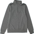MICHAEL KORS Mens Graphic Zip Neck Sweatshirt Jumper Medium Grey Cotton Vintage Michael Kors and Second-Hand Michael Kors from Messina Hembry 