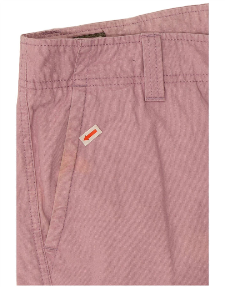Timberland Herre Chino Shorts W32 Medium Pink Bomuld