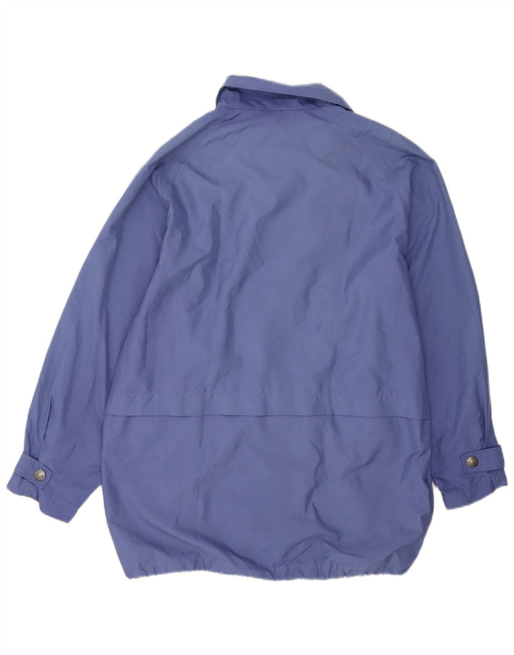 Brugi Dame Oversized Windbreaker Jacket IT 46 Large Blue