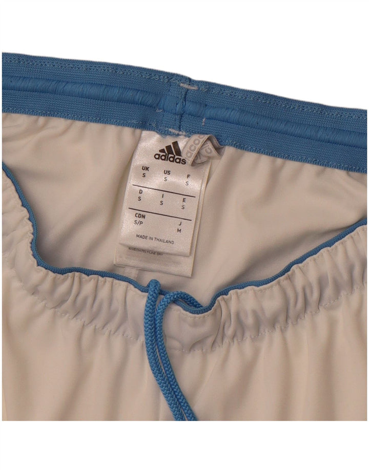 ADIDAS Mens Arizona Sport Shorts Small White Polyester