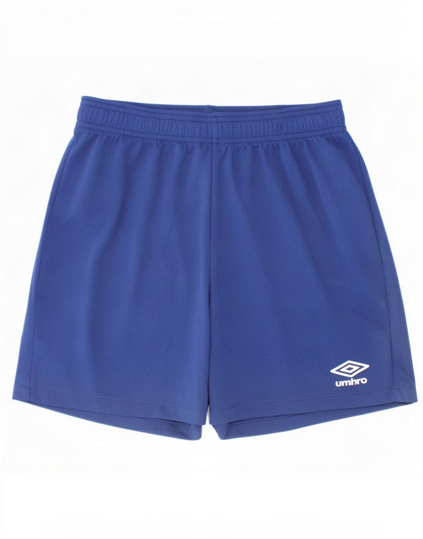 Umbro Boys Sports Shorts 11-12 År Large Navy Blue