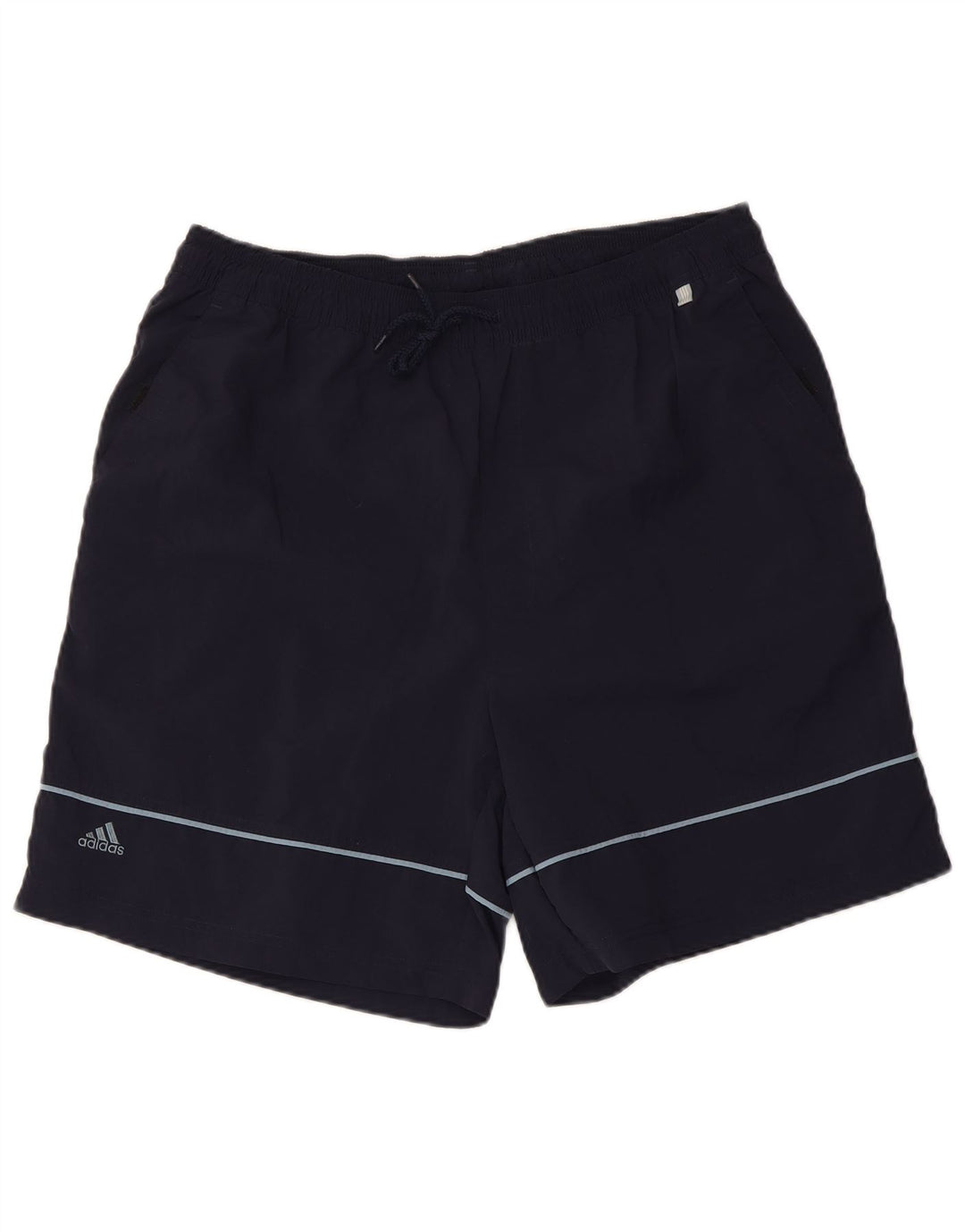 ADIDAS grafiske sportsshorts til mænd XL marineblå polyamid