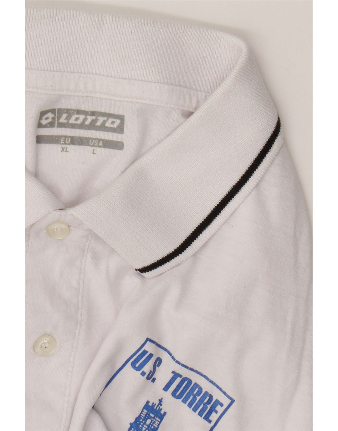 Lotto Herre Polo Shirt XL Hvid