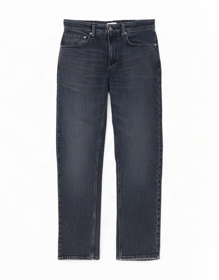 Calvin Klein Straight Jeans til mænd W32 L32 Grå Bomuld