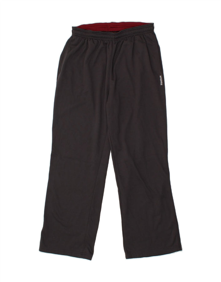 REEBOK Mens Tracksuit Trousers Large Grey Polyester Vintage Reebok and Second-Hand Reebok from Messina Hembry 