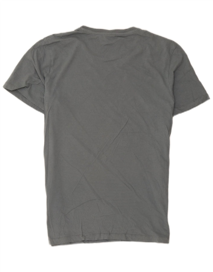 Jack & Jones Herre Grafisk T-Shirt Top Stor Grå Bomuld