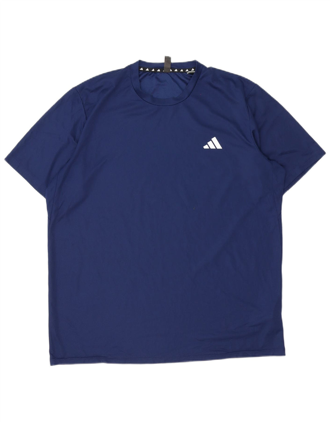Adidas Herre Aeroready T-Shirt Top XL Navy Blue Polyester