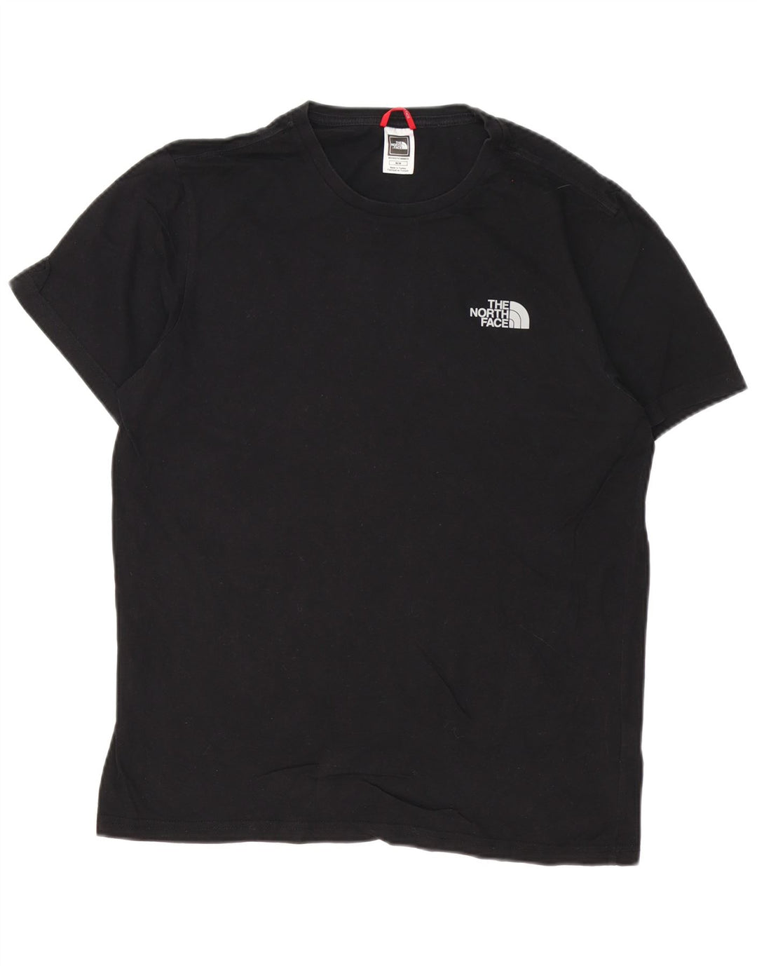 The North Face Herre T-Shirt Top Medium Sort Bomuld