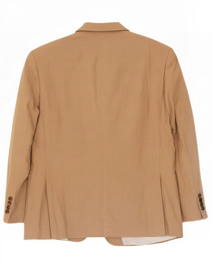 Marks & Spencer Herre 2-knaps blazerjakke UK 40 Medium Beige Linen