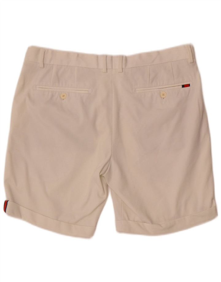 Zara Herre Chino Shorts EU 42 Large W32 White