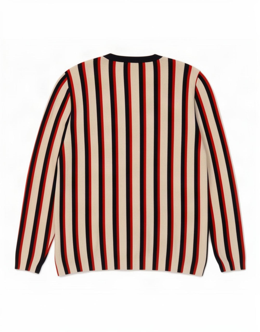 Jack & Jones Herre Crew Neck Jumper Sweater Medium Flerfarvet Stribet