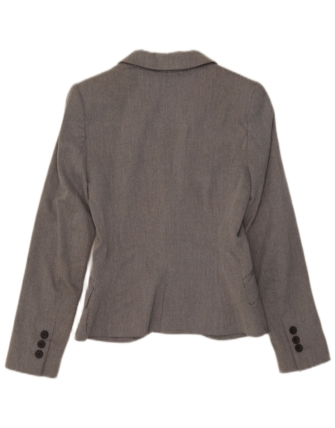 Zara Dame 1-knaps blazerjakke UK 6 XS Grå