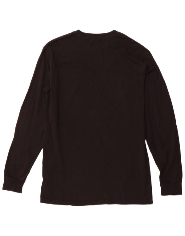 VANS Herre Classic Fit Grafisk Top Langærmet Medium Sort Bomuld