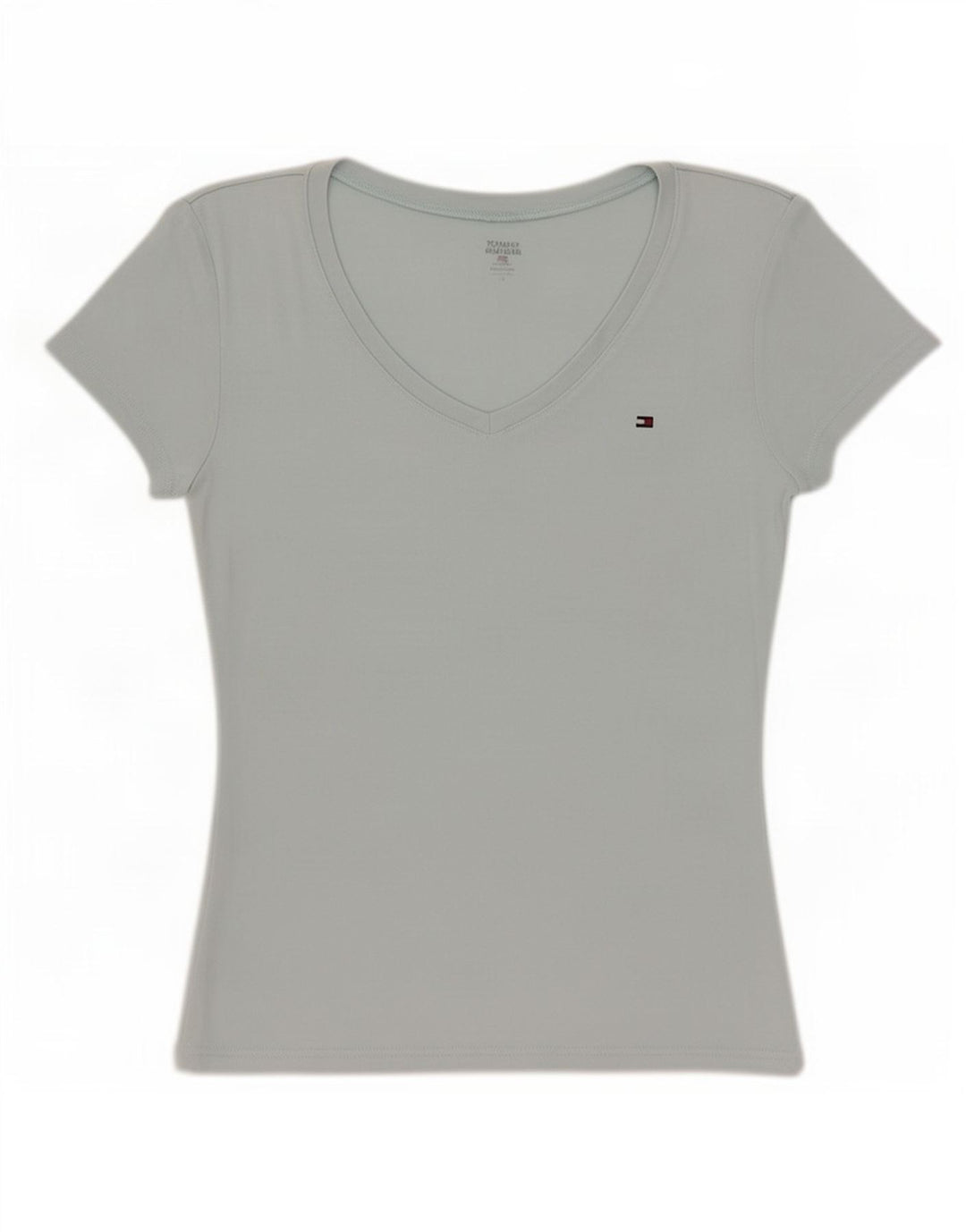 Tommy Hilfiger Dame T-Shirt Top UK 12 Medium Blue