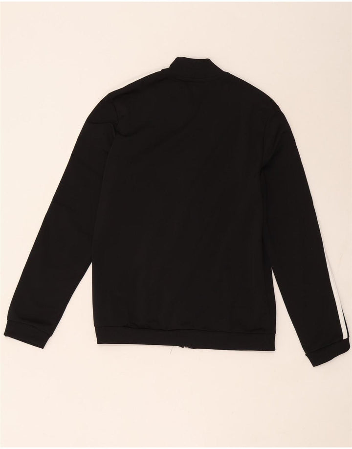 Adidas træningsdragt topjakke til kvinder UK 8/10 Lille sort polyester