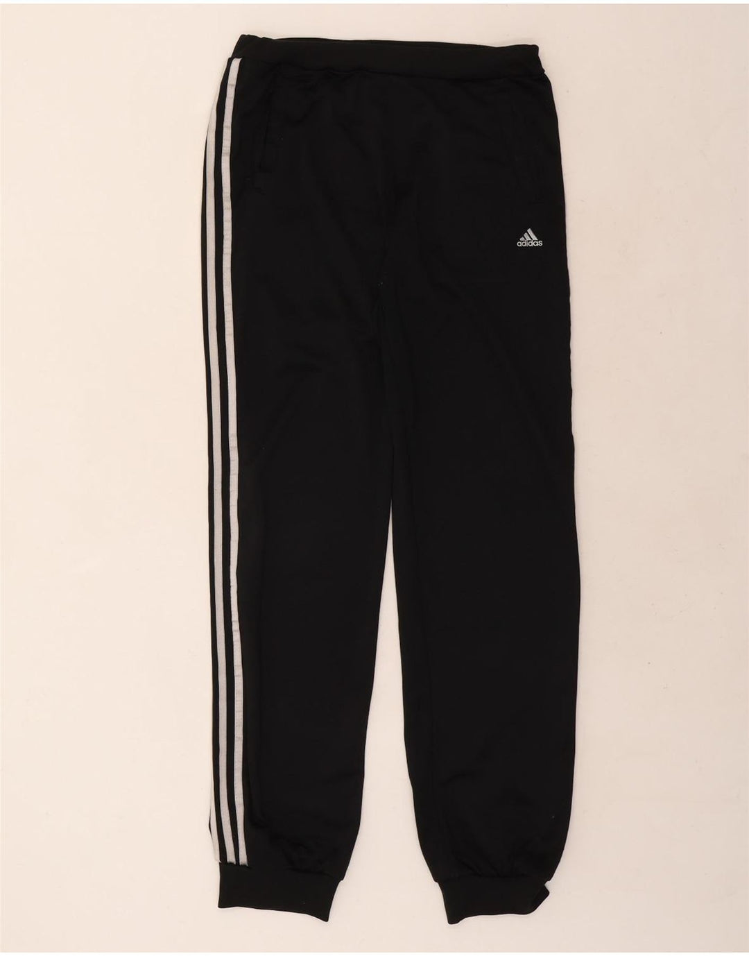 Adidas Træningsdragt til mænd Joggers UK 38/40 Medium Sort Polyester