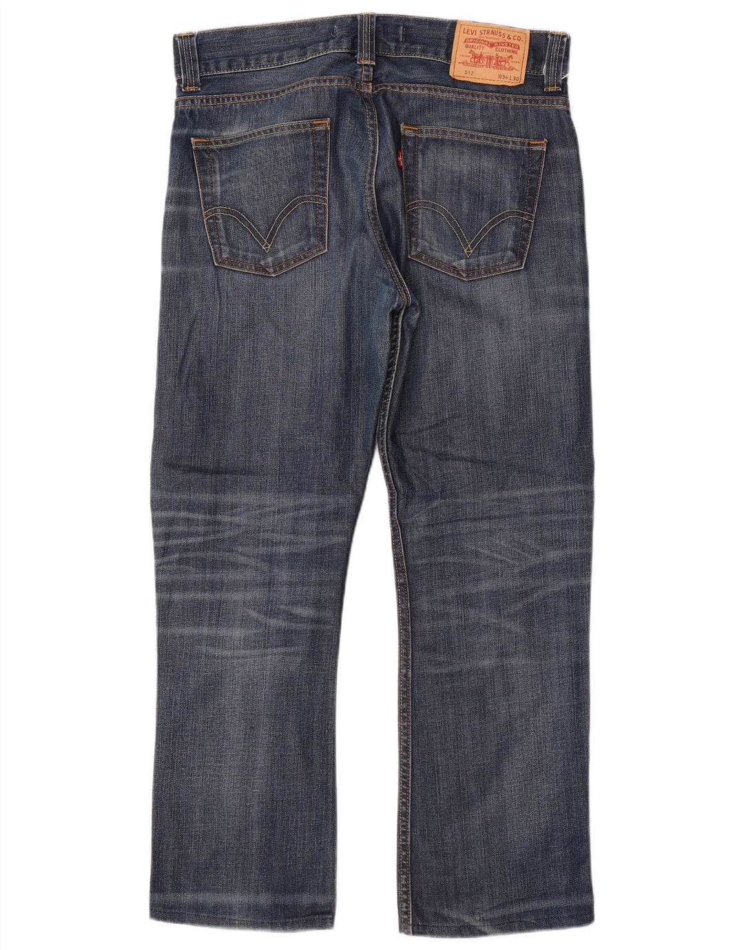 Levi's Herre 512 Bootcut Jeans W34 L29 Blå