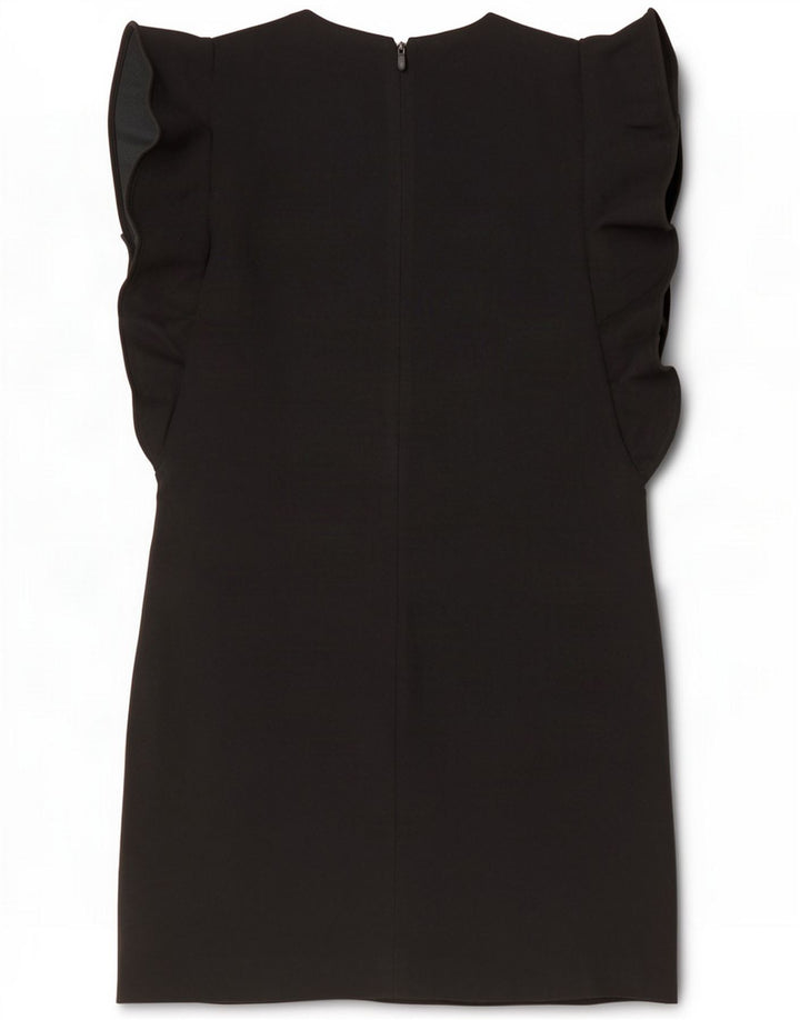Zara Womens Mini Bodycon Dress UK 10 Small Black