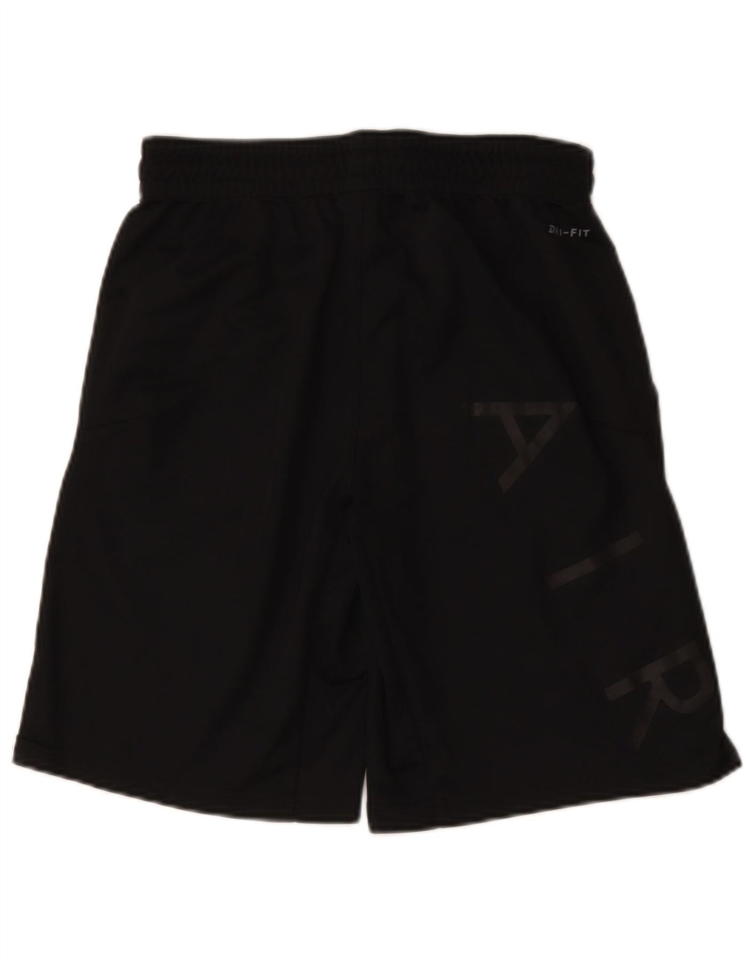 Jordan Herre Dri Fit grafiske sportsshorts mellem sort polyester