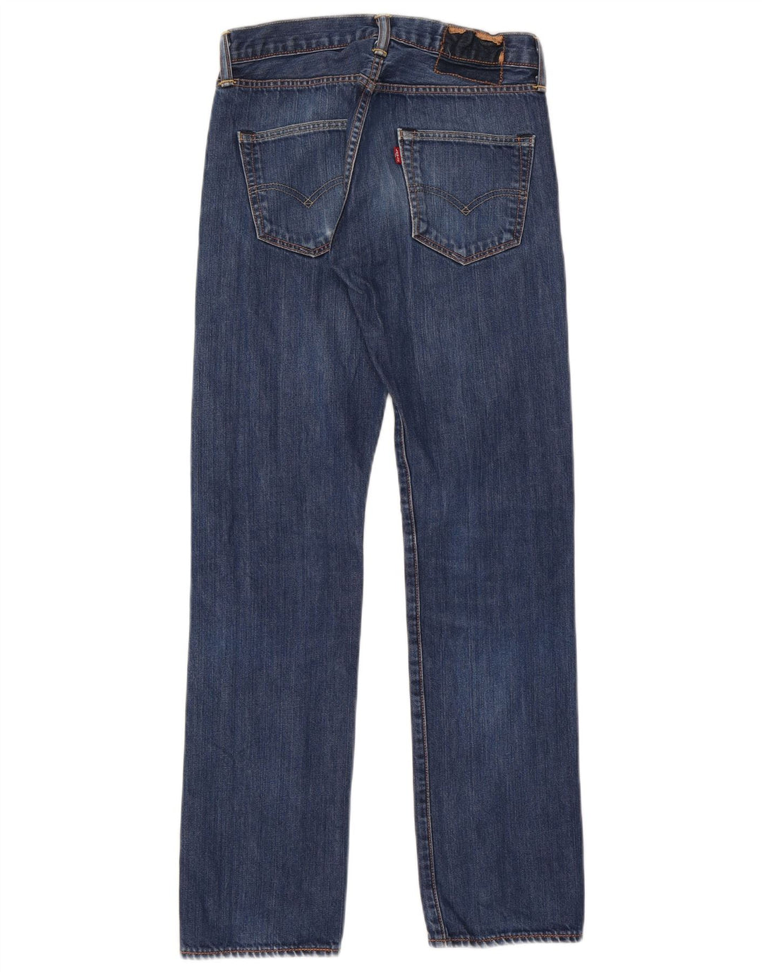 Levi's Straight Jeans til mænd W28 L32 blå bomuld