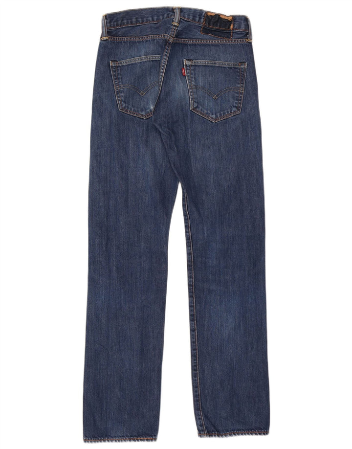 Levi's Straight Jeans til mænd W28 L32 blå bomuld