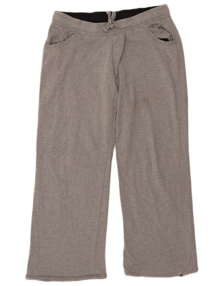 ROXY Grafisk træningsdragtsbukser til kvinder UK 14 Large Grå