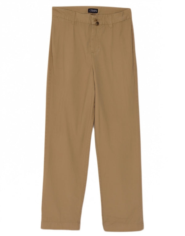 Chaps Boys Lige Chinobukser 13-14 år W26 L27 Beige Bomuld Classic