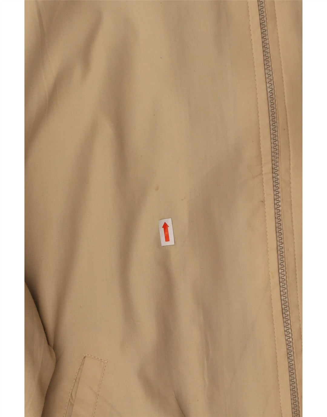 VINTAGE Mens Bomber Jacket UK 40 Large Beige