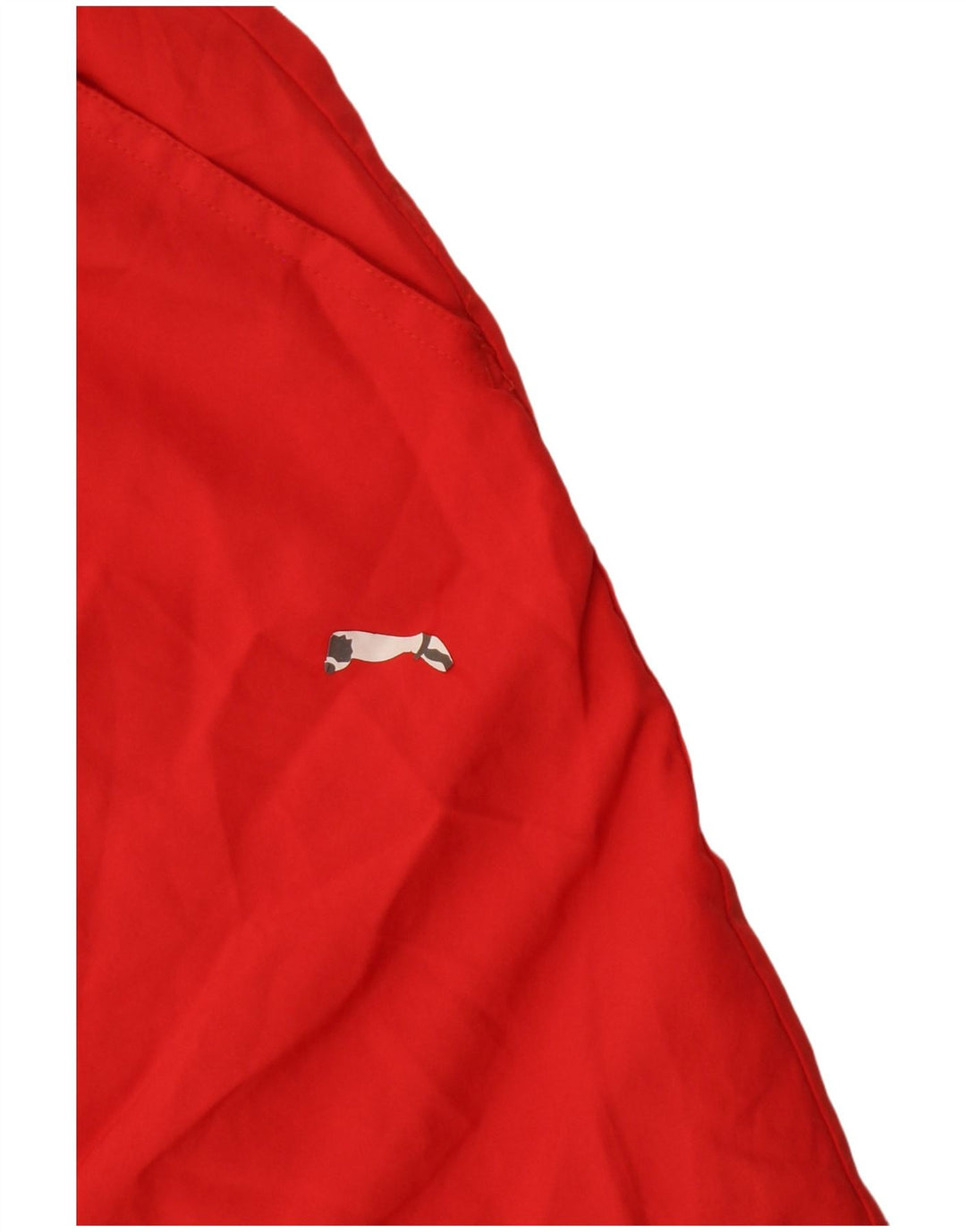 Puma Herre grafiske sportsshorts store røde polyester