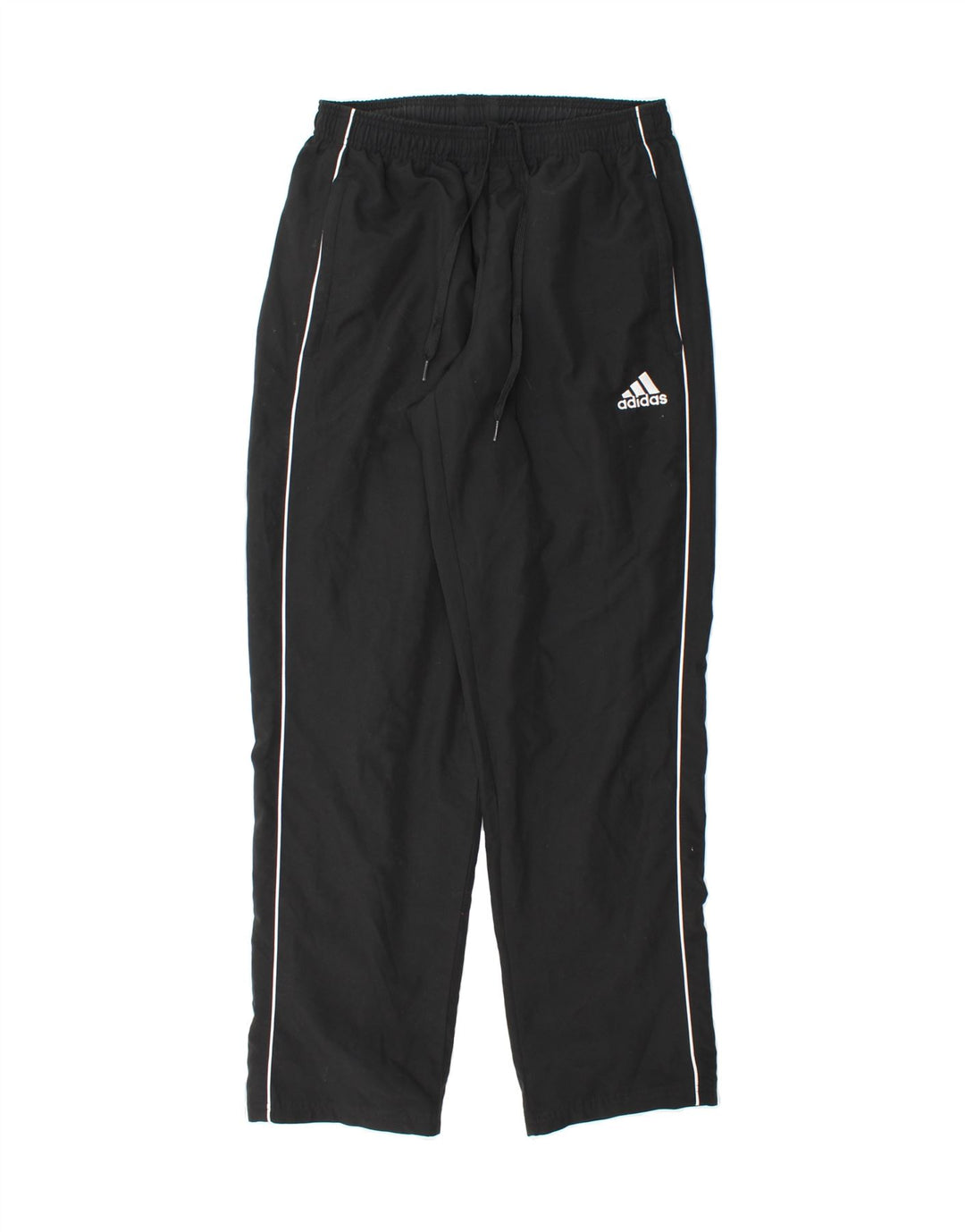 ADIDAS Mens Tracksuit Trousers Medium  Black Vintage Adidas and Second-Hand Adidas from Messina Hembry 