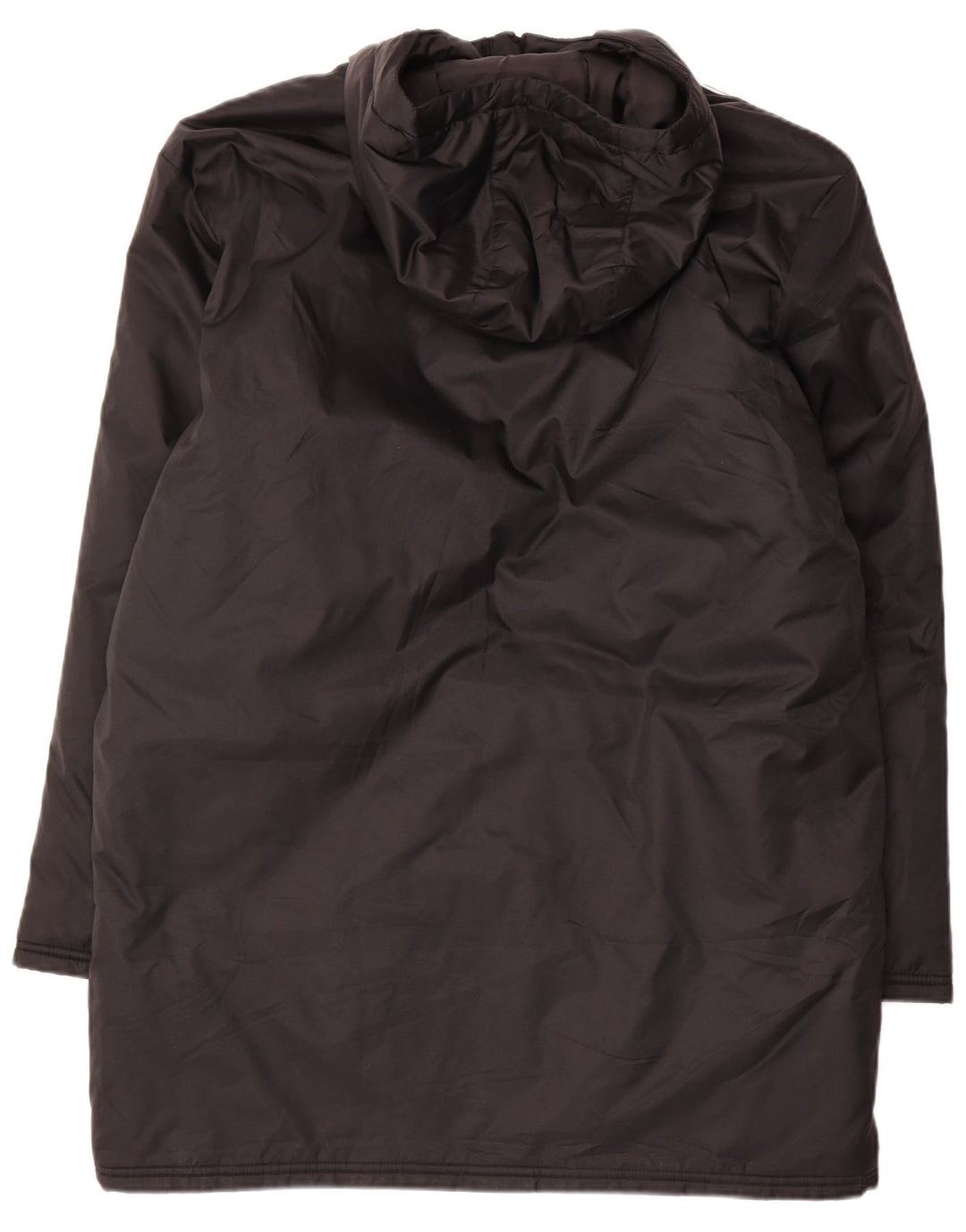 Adidas Herre hættepolstret frakke UK 38 Medium Black Polyester