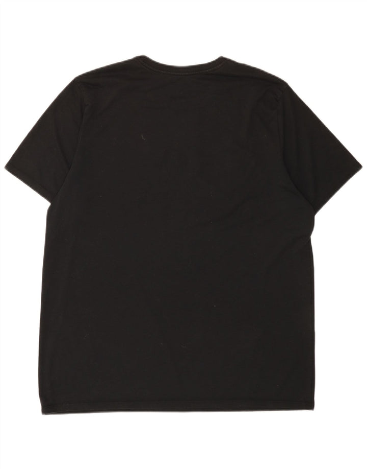 Nike Herre Dri Fit Grafisk T-Shirt Top XL Sort