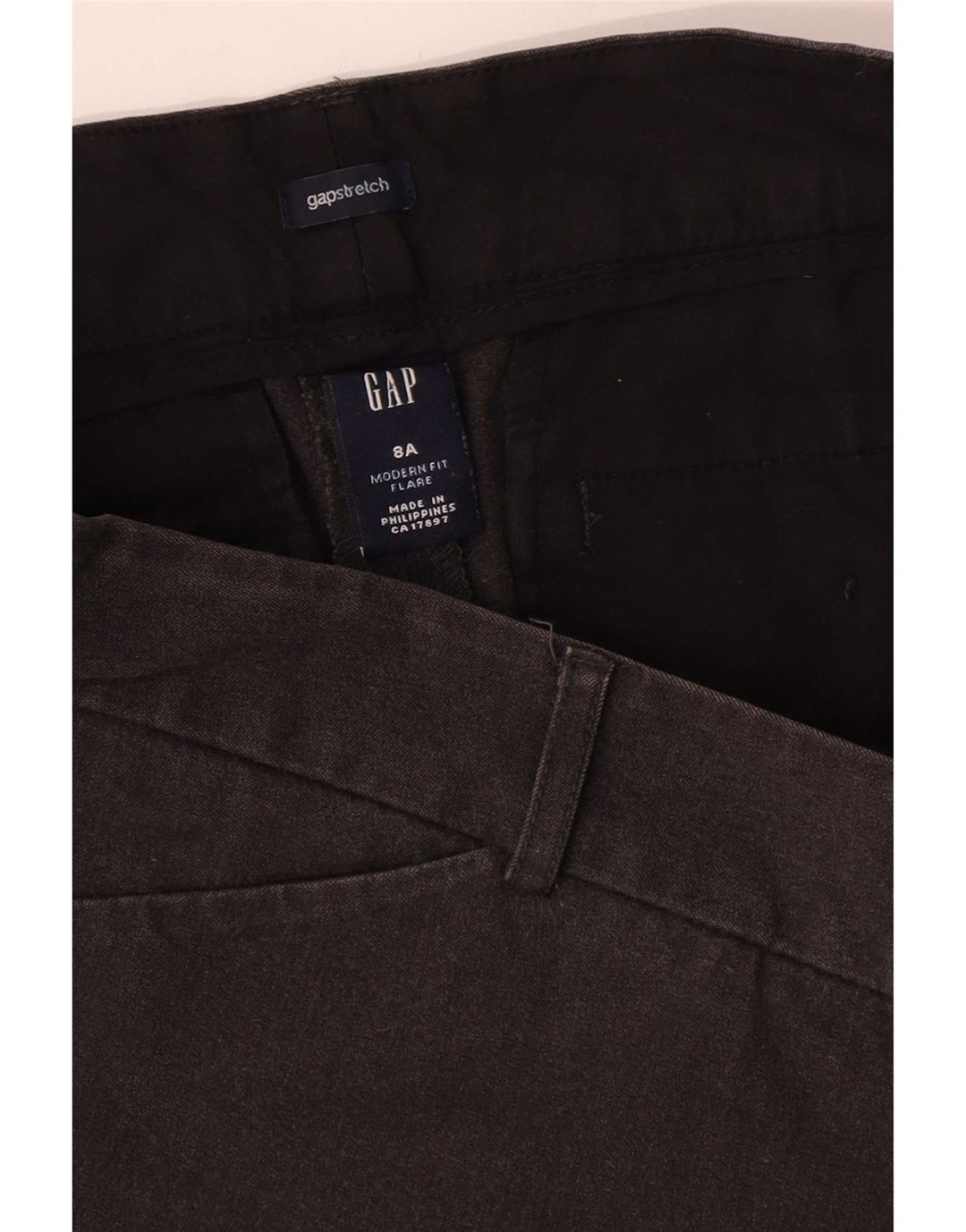 Gap Dame Modern Fit Flare Casual Bukser US 8 Medium W32 L30 Grå