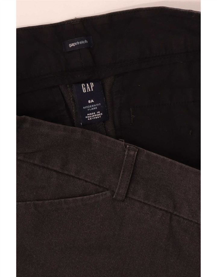 Gap Dame Modern Fit Flare Casual Bukser US 8 Medium W32 L30 Grå
