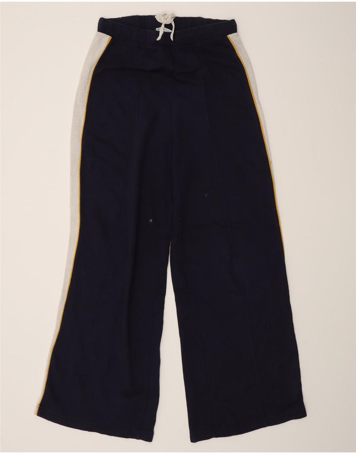 Zara Træningsdragtsbukser til kvinder UK 12 Medium Navy Blue Colourblock